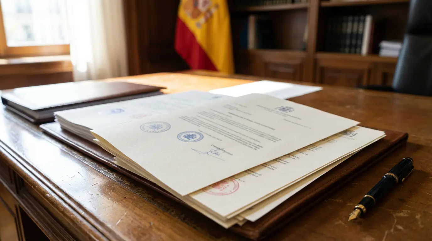 Documento oficial de la DGOJ sobre regulación del juego online en España con sello institucional